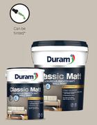 Duram Wall Paint Interior & Exterior Smooth Matt Classic White-5Ltr