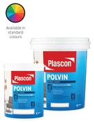 Plascon Wall Paint Interiors & Exterior Super Acrylic Polvin White-5Ltr