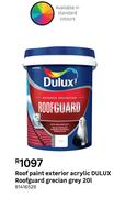 Dulux Roofguard Grecian Grey Acrylic Exterior Roof Paint 81416528-20L