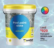 Weber Slate Pool Paint 81454332-15Kg