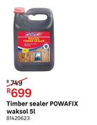 Powafix Waksol Timber Sealer 81420623-5L