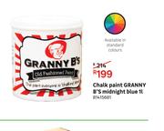Granny B'S Midnight Blue Chalk Paint 81415681-1L