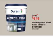 Duram Cement Primer Water Based Adhesion 81453301-20L