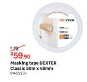 Dexter Classic Masking Tape 50m x 48mm 81455336