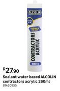 Alcolin Contractors Acrylic Water Based Sealant 81420955-260ml