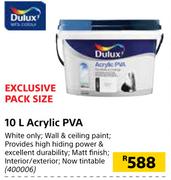 Dulux 10Ltr Acrylic PVA