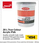 Plascon 20Ltr True Colour Acrylic PVA