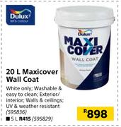 Dulux 20Ltr Maxicover Wall Coat