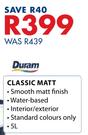 Duram Classic Matt-5Ltr