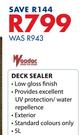 Woodoc Deck Sealer-5Ltr