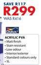 Dulux Acrylic PVA-5Ltr