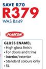 Plascon Gloss Enamel-5Ltr