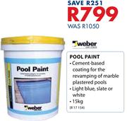 Weber Pool Paint-15Kg