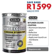Alcolin Bitumen Silver Coating-25Ltr