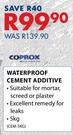 Coprox Waterproof Cement Additive-5Kg