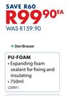 PU-Foam-750ml Each