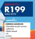 Chamberlain Chamber Value Cornice Adhesive-5Ltr