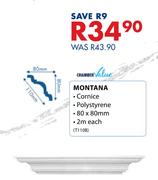 Chamber Value Montana Cornice-80 x 80mm