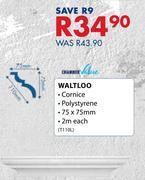Chamber Value Waltloo Cornice-75 x 75mm
