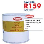 Plascon Decorative Paint-500ml
