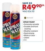 Spray Paint-250ml Each