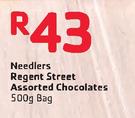 Needlers Regent Street Assorted Chocolates-500g Bag