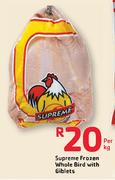 Supreme Frozen Whole Bird With Giblets-Per Kg