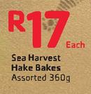 Sea Harvest Hake Bakes Assorted-360g 
