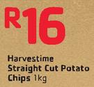 Harvestime Straight Cut Potato Chips-1kg