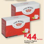 Five Roses Tagless Teabags-200's Per Pack