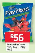 Beacon Fav'rites 500g Bag + 100g Free