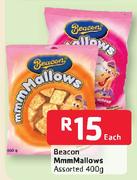Beacon MmmMallows Assorted-400g