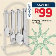 Hanging 16 Piece Cutlery Set