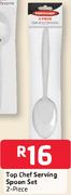 Top Chef 2 Piece Serving Spoon Set