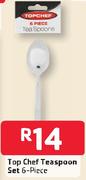 Top Chef 6-Piece Teaspoon Set 