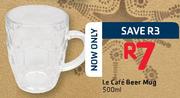 Le Cafe 500ml Beer Mug