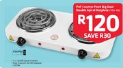 PnP Counter Point Big Deal Double Spiral Hotplate-CPDS-400