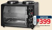 Tempo 20L Mini Oven-TEZ05PM