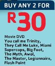 Movie DVD Big Foot, The Myth, Awol, The Master, Legionnaire Or Flash Point-2's