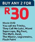Movie DVD You Call Me Trinity, They Call Me Luke Or Miami Supercops-2's