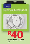 PnP Extension Cord-3m