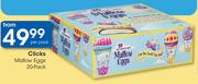 Clicks Mallow Eggs 20 Pack-Per Pack