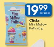 Clicks Mini Mallow Puffs-70g Per Pack