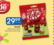 Nestle KitKat Chocolate Bunnies Pouch-66g Per Pack