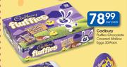 Cadbury Fluffies Chocolate  Covered Mallow Eggs 30 Pack-Per Pack