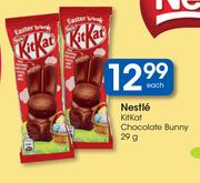 Nestle KitKat Chocolate Bunny-29g Each