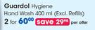 Guardol Hygiene Hand Wash-For 2 x 400ml