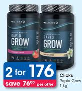Clicks Rapid Grow-For 2 x 1Kg