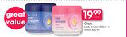 Clicks Body Cream 300ml & Lotion 400ml-Each