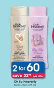 Oh So Heavenly Body Lotion-For 2 x 375ml